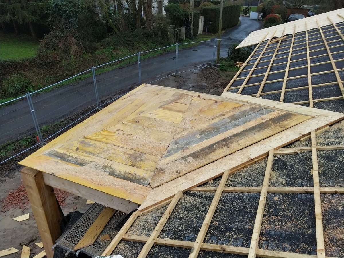 Charpentes bois et carport pour une maison à Saint-Georges-de-Pointindoux — Saint-Georges-de-Pointindoux