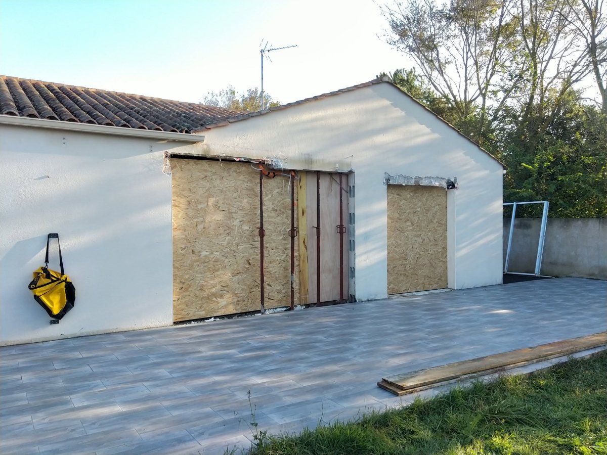 Création et modification d’ouvertures dans une maison aux Sables-d’Olonne — 
