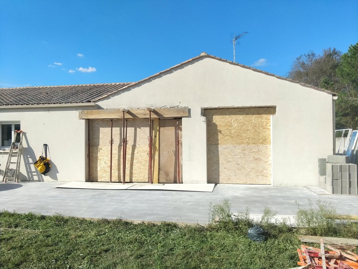 Création et modification d’ouvertures dans une maison aux Sables-d’Olonne — 