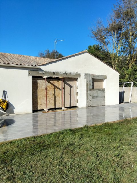 Création et modification d’ouvertures dans une maison aux Sables-d’Olonne
