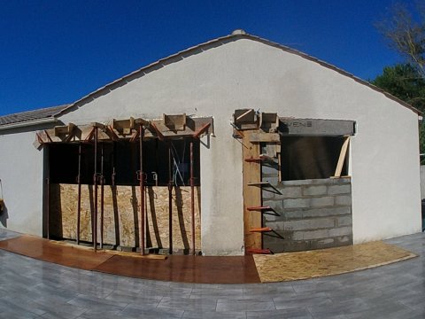 Création et modification d’ouvertures dans une maison aux Sables-d’Olonne